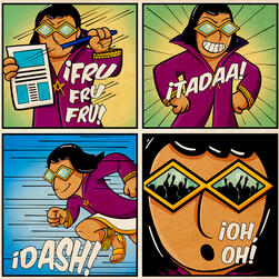 Tira cómica: Atahualpa en las rocas